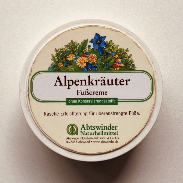 Alpenkräuter-Fußcreme 100 ml